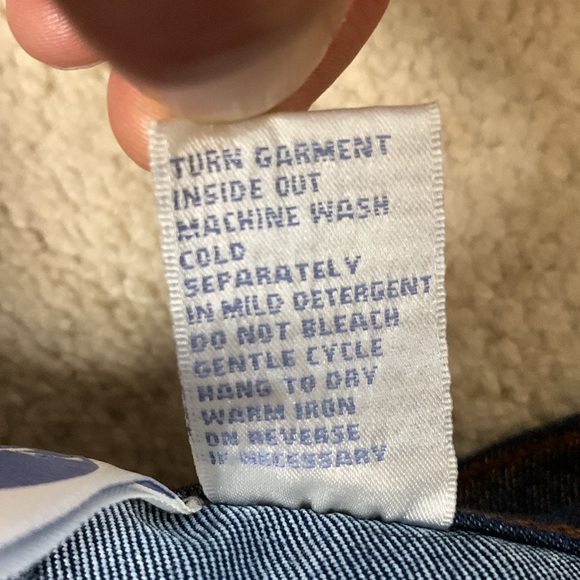 DG2 by Diane Gilman size 4P Jeans with a Bronze shimmer, Rhinesone Studding - Picture 5 of 9